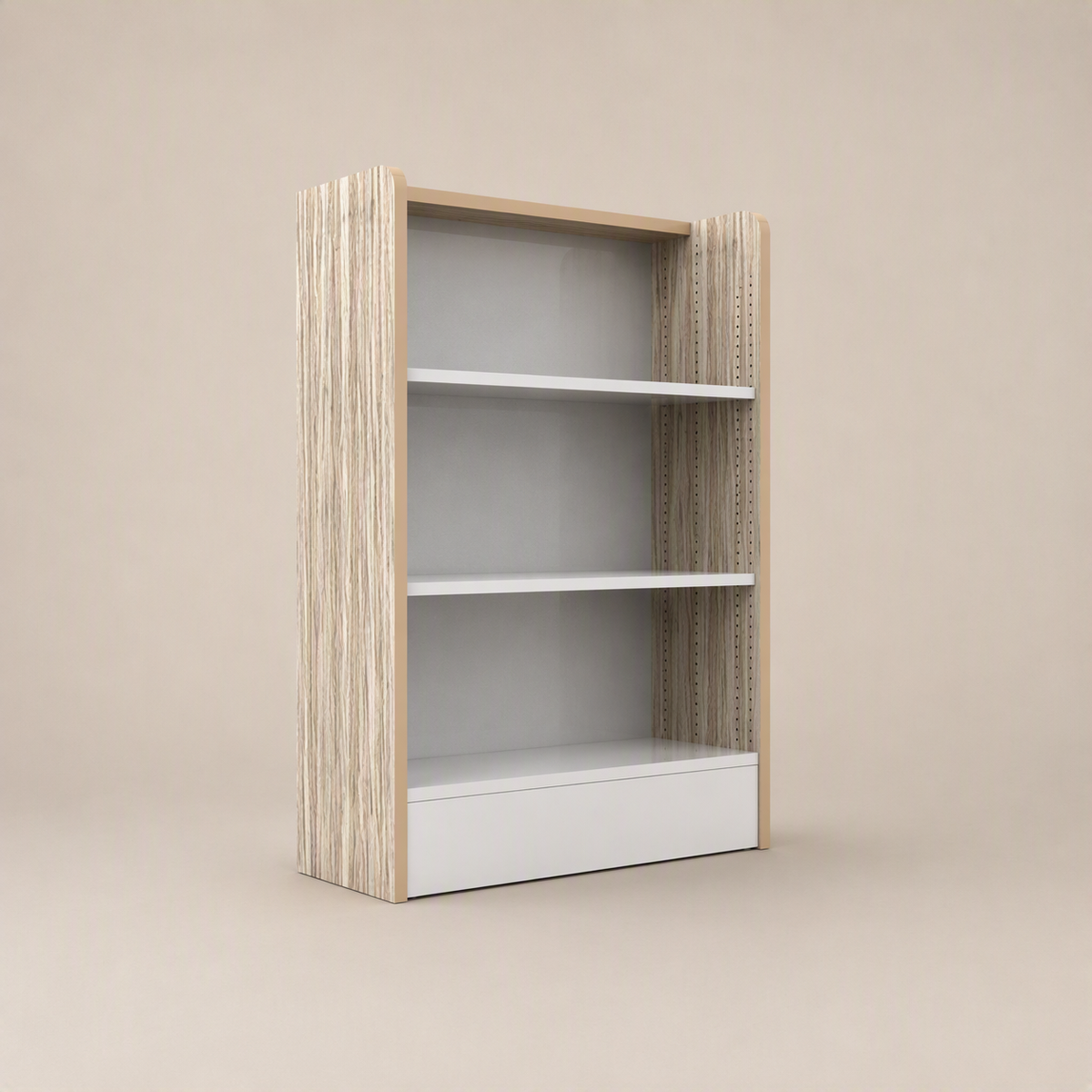 Storemaster Single Sided Library Shelving  - 1200 mm