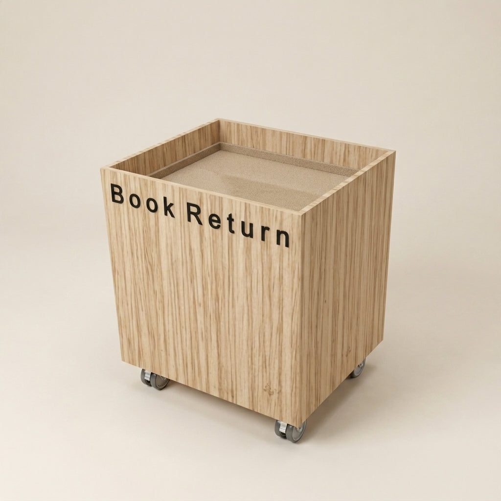 Trident Book Return Trolley