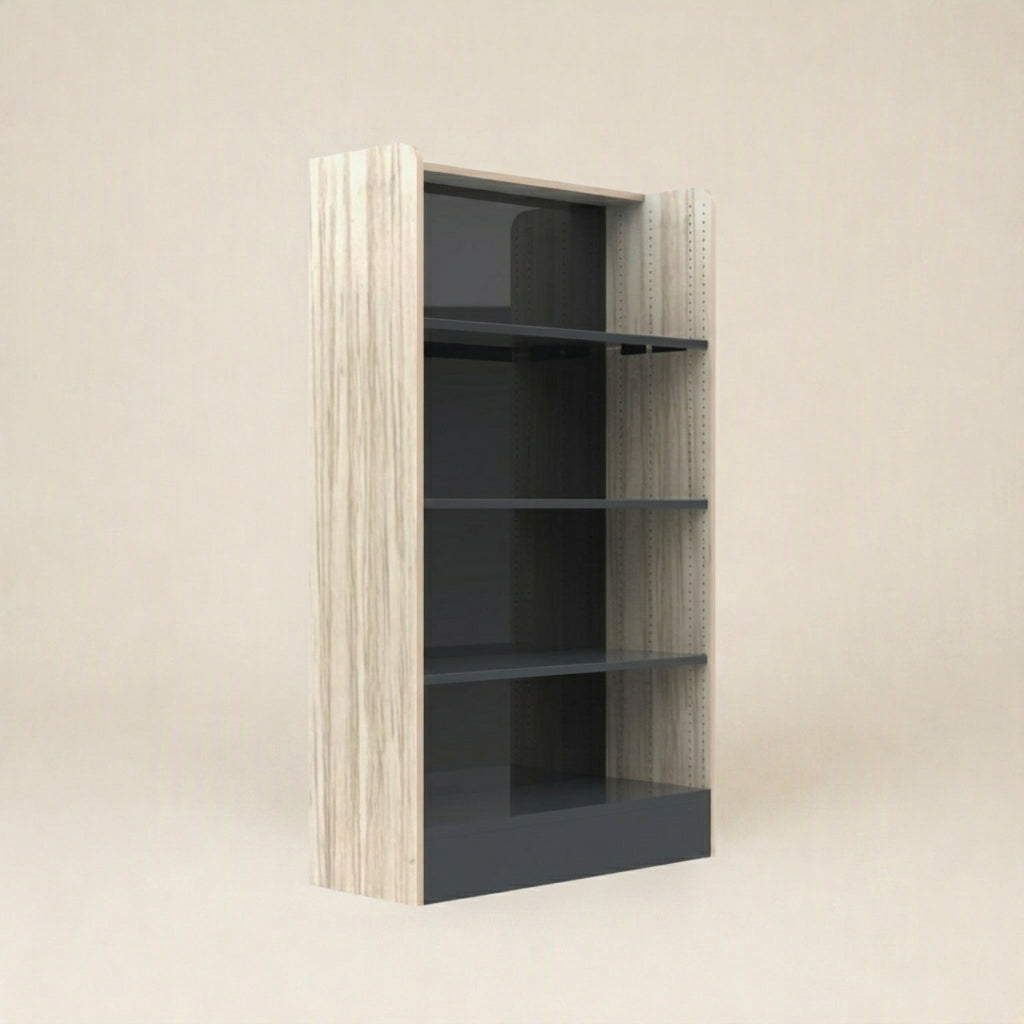 Storemaster Single Sided Library Shelving  - 1500 mm