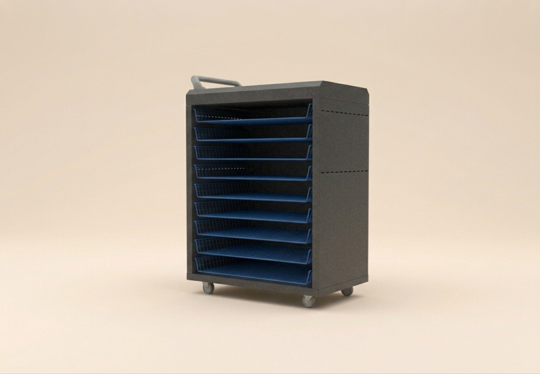 Pinnacle Art Storage Trolley - STEM