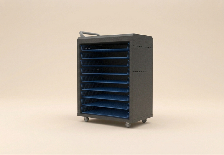 Pinnacle Art Storage Trolley - STEM