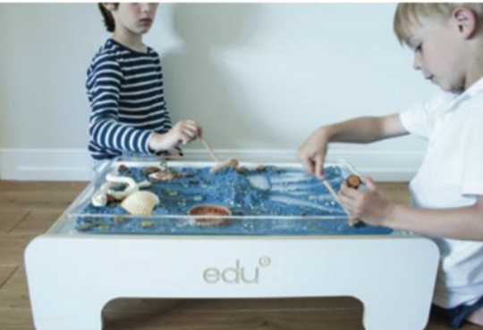 Sensory Light Box - Sand & Water Top