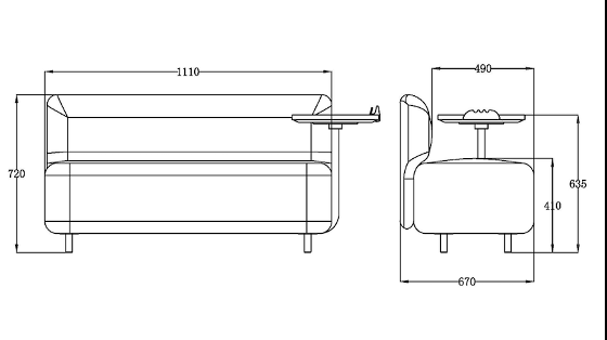 Modus 2 Seater Lounge