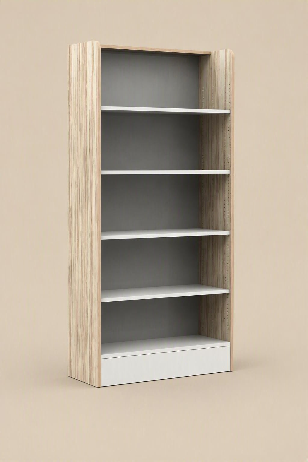 Storemaster Single Sided Library Shelving - 1800 mm