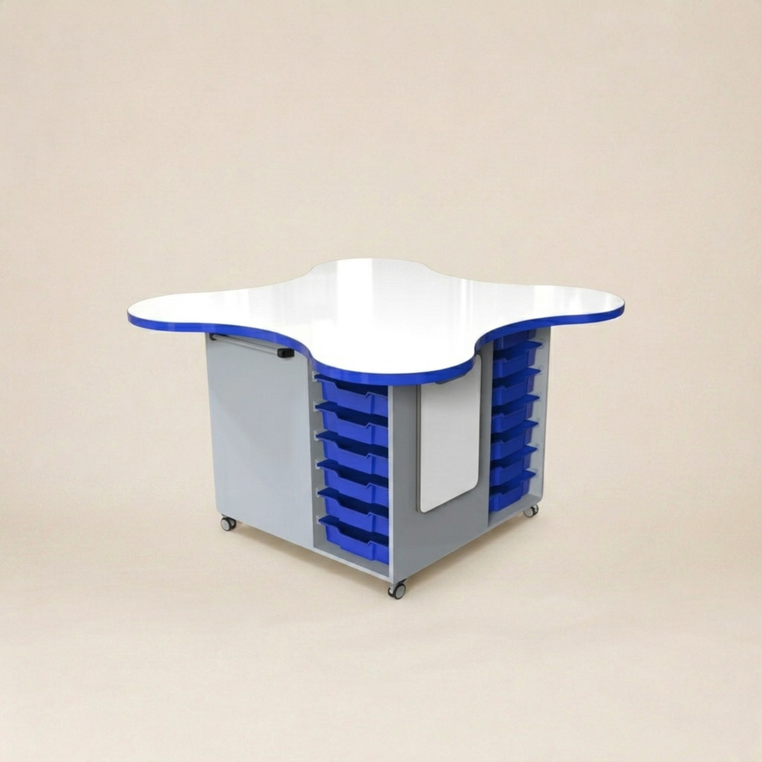 Trident Activity Table Cloverleaf Top
